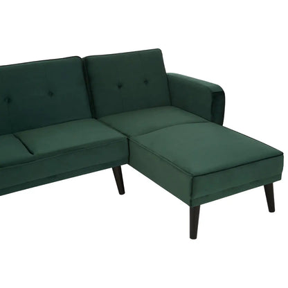 aRmanica SEIENA 3 SEAT GREEN SOFA BED