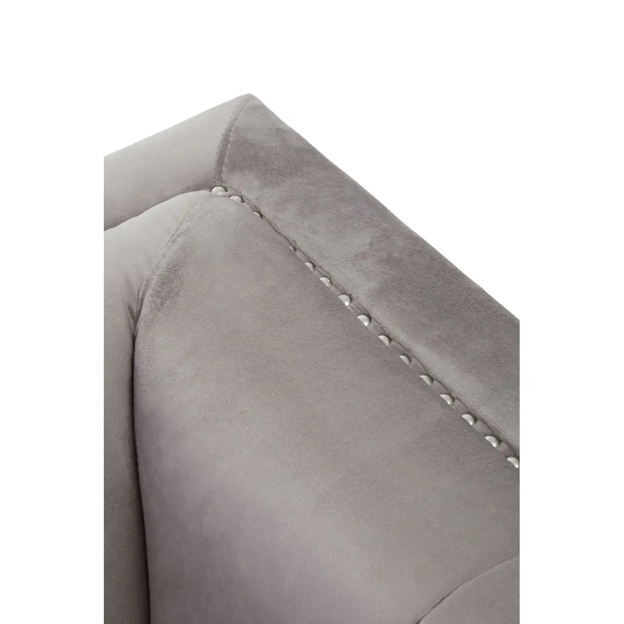 aRmanica HANIL GREY VELVET CHAIR