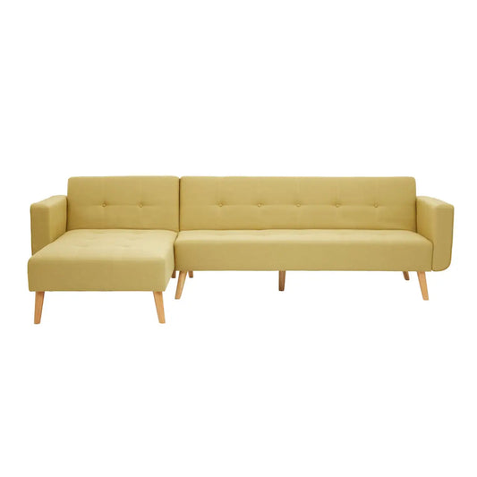 aRmanica HANEG OLIVE LARGE CORNER SOFA BED