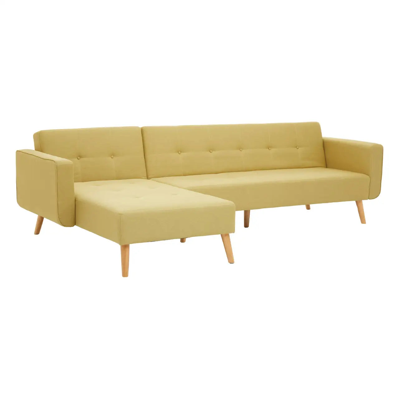 aRmanica HANEG OLIVE LARGE CORNER SOFA BED