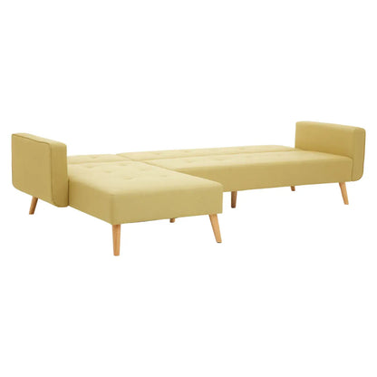 aRmanica HANEG OLIVE LARGE CORNER SOFA BED