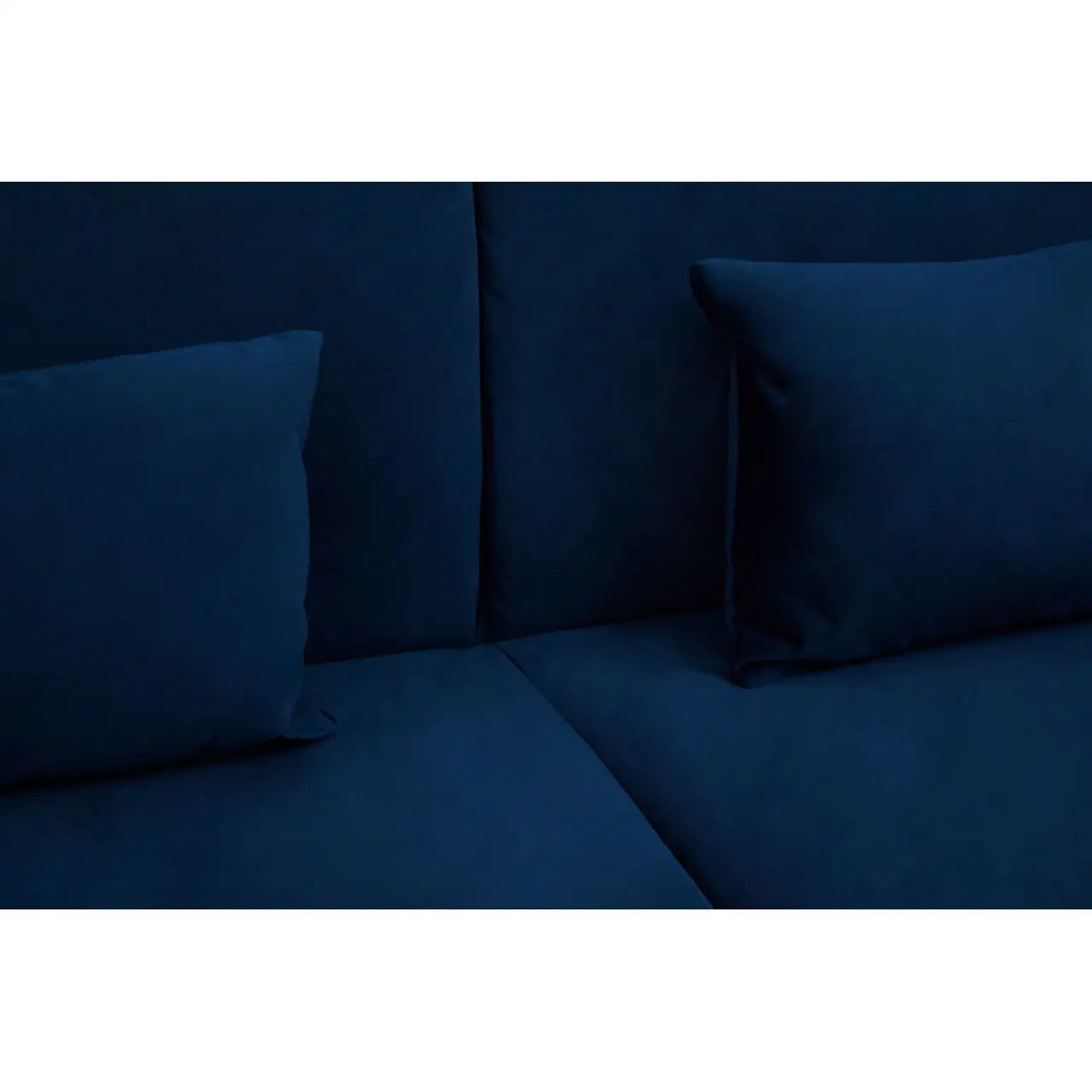 aRmanica HARRIS DARK BLUE VELVET SOFA BED