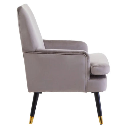 aRmanica LORETTO MINK VELVET ARMCHAIR