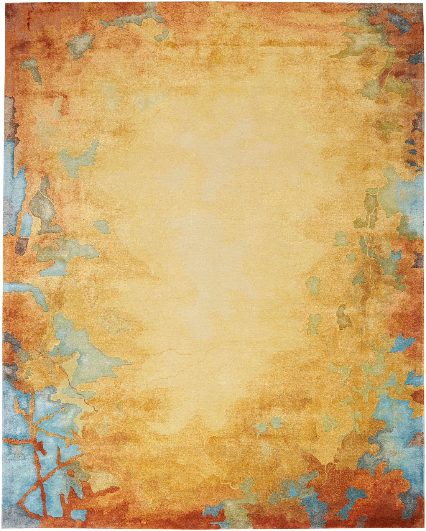 aRmanica PRISMATIC GOLD RUG by NOURISON