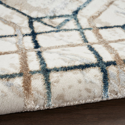 aRmanica GLITZ IVORY TAUPE RUG by NOURISON