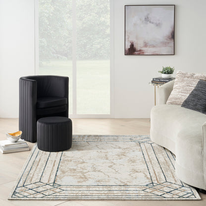 aRmanica GLITZ IVORY TAUPE RUG by NOURISON