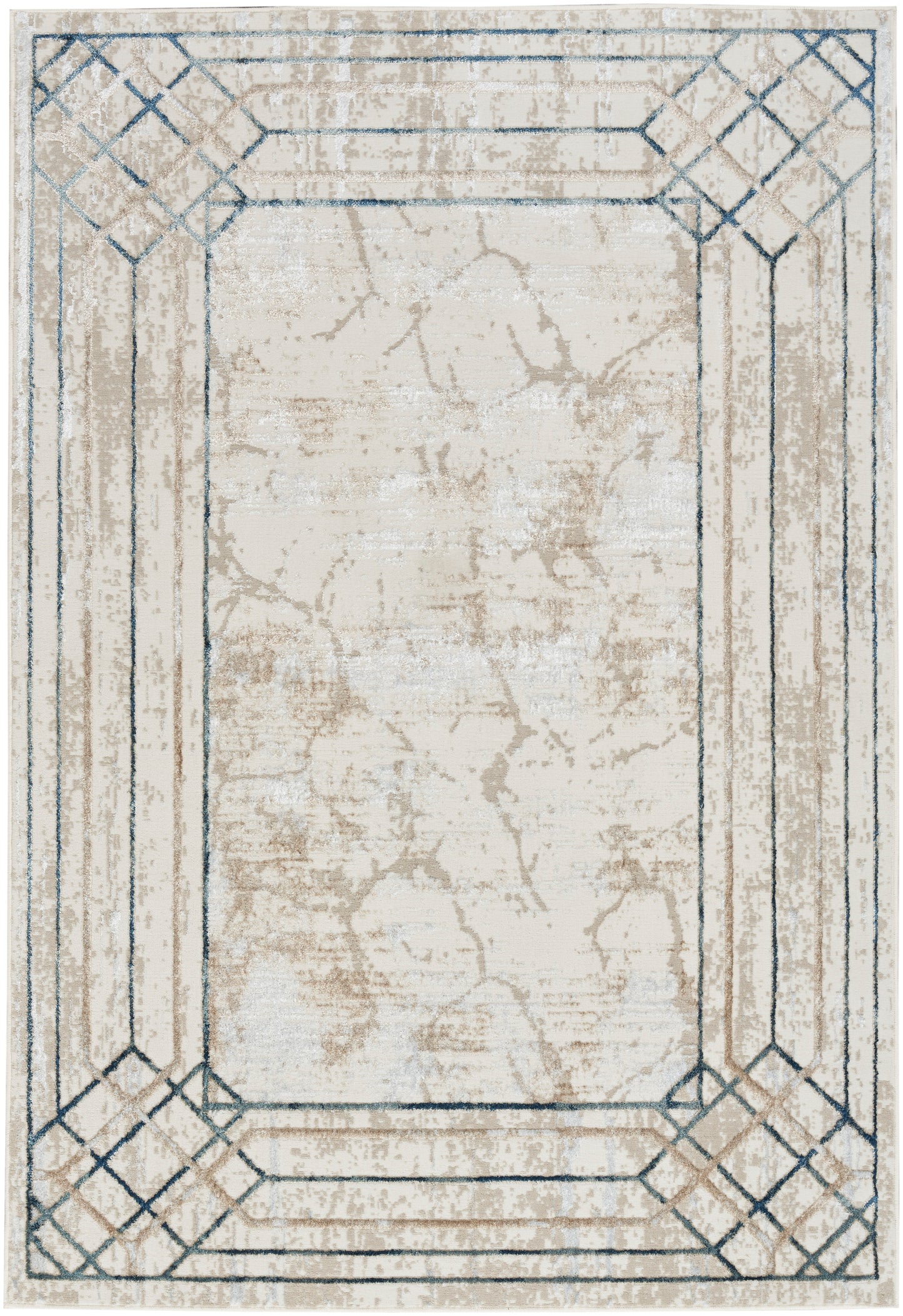 aRmanica GLITZ IVORY TAUPE RUG by NOURISON