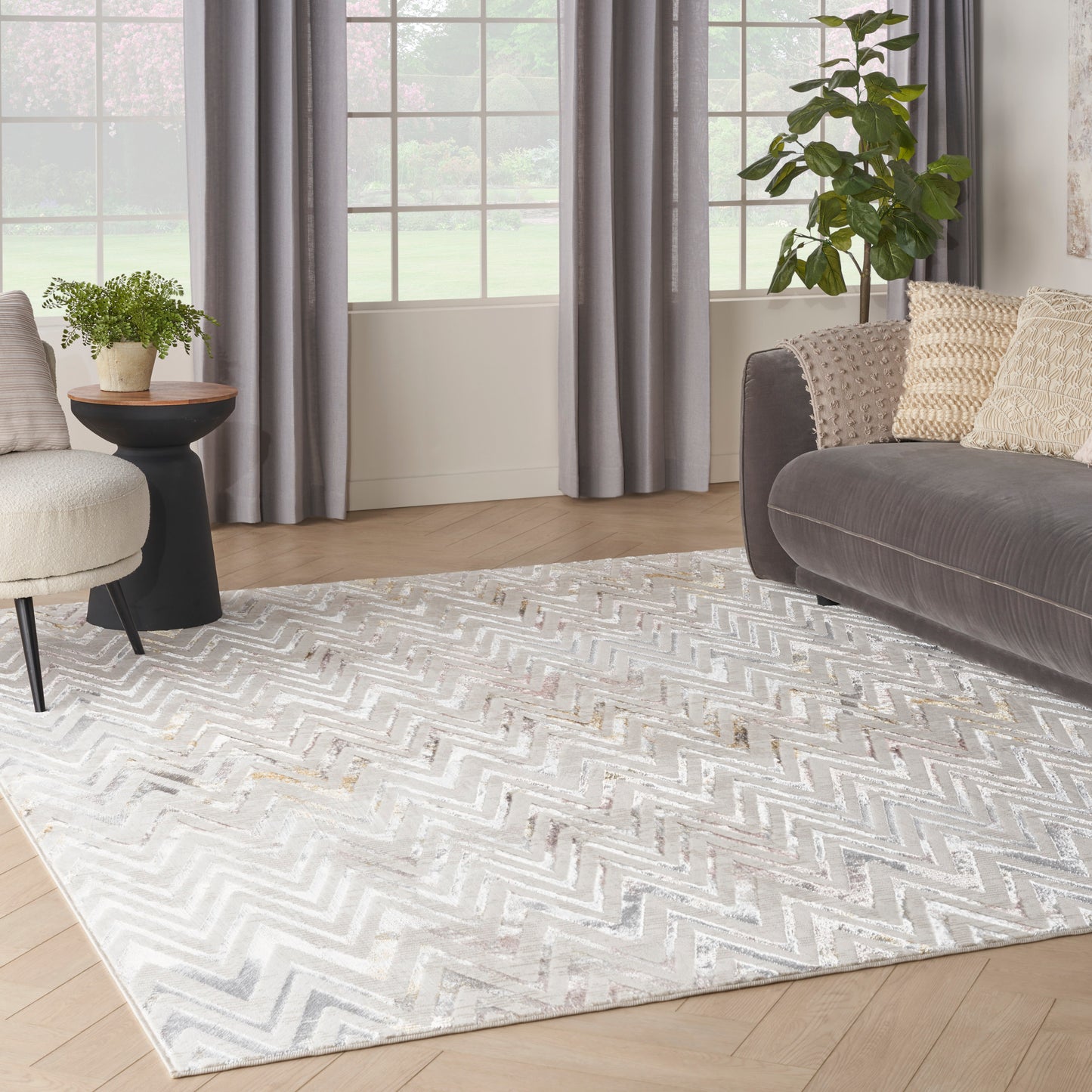 aRmanica GLITZ MULTI COLOUR RUG by NOURISON