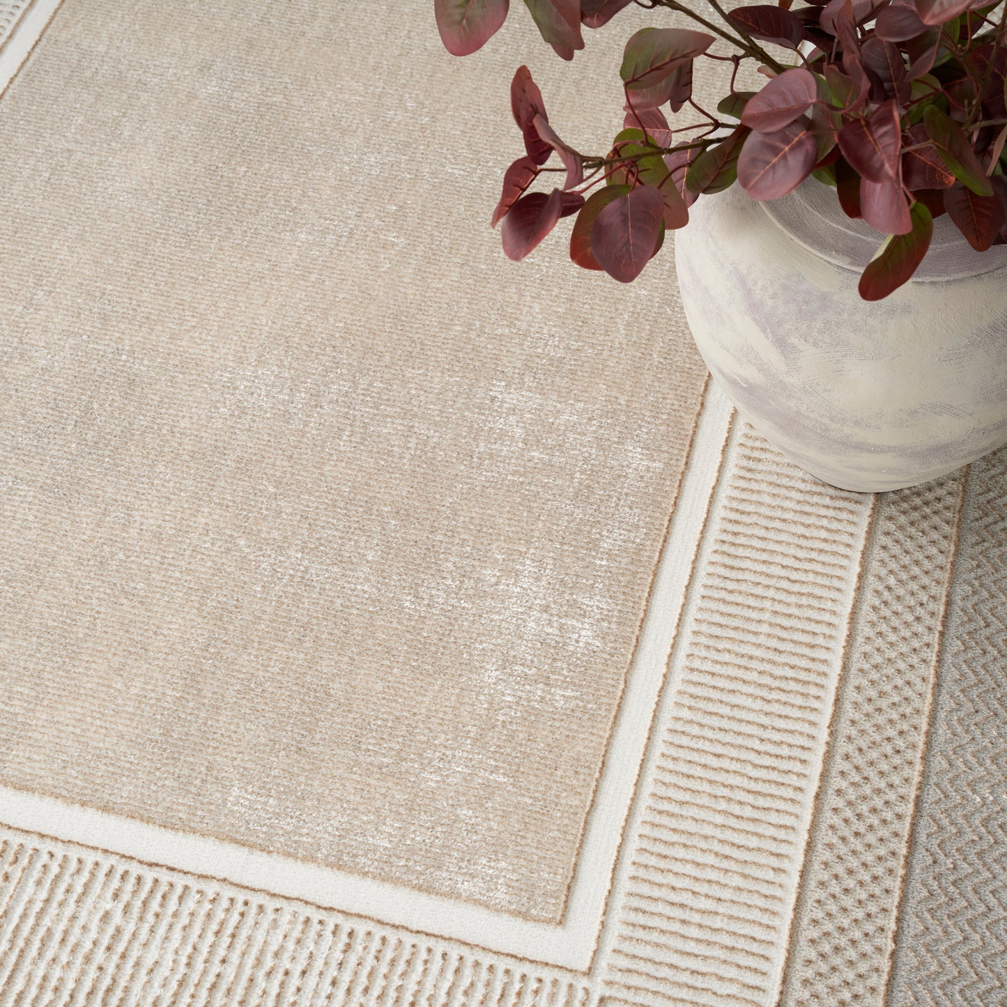 aRmanica GLITZ IVORY RUG by NOURISON