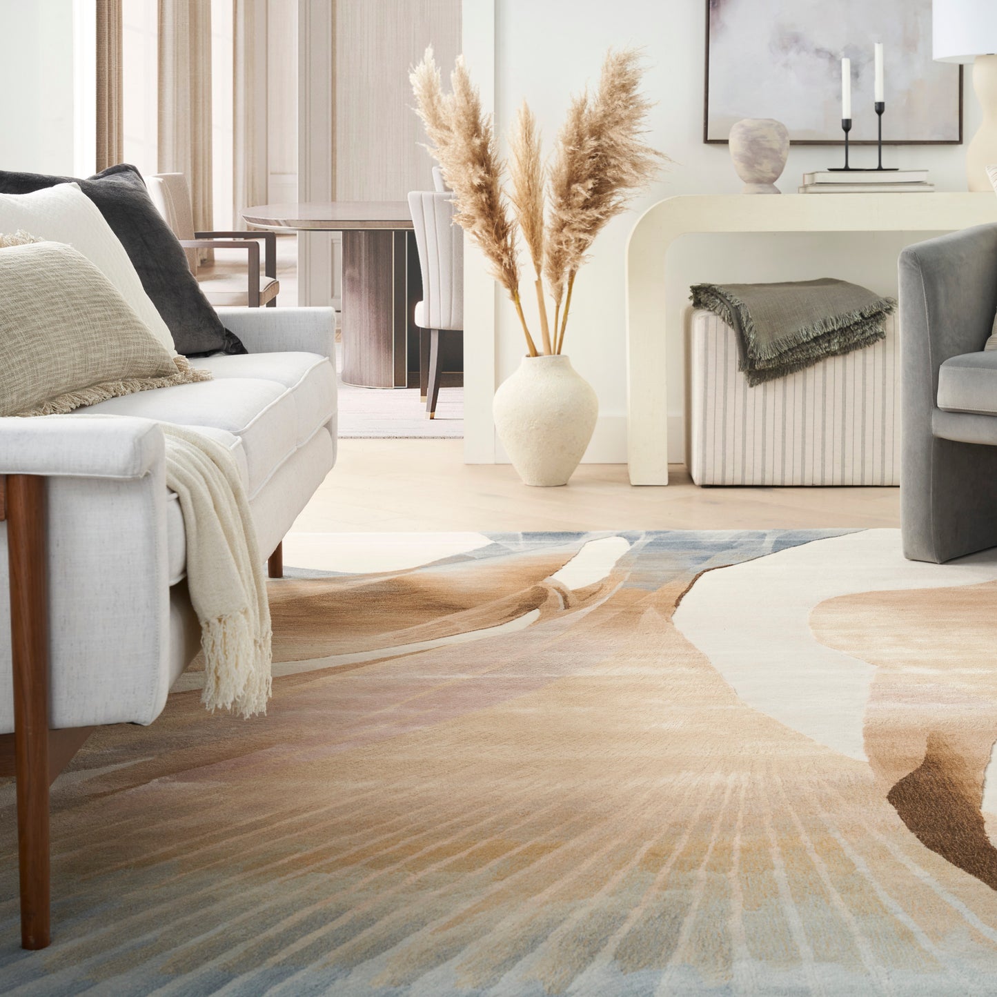 aRmanica PRISMATIC SAND RUG by NOURISON