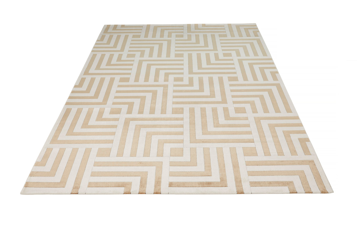 aRmanica  LUGANO IVORY GOLD RUG by NOURISON