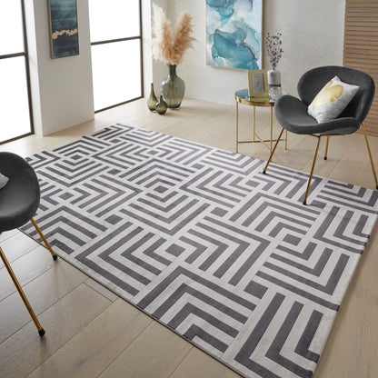 aRmanica  LUGANO GREY RUG by NOURISON