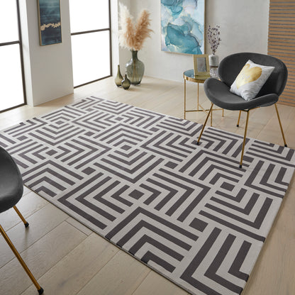 aRmanica  LUGANO GREY RUG by NOURISON