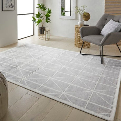 aRmanica  LUGANO GREY IVORY RUG by NOURISON