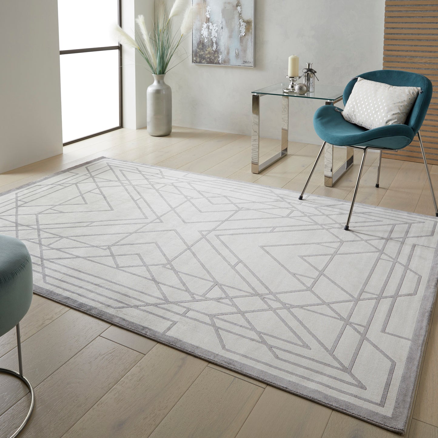 aRmanica LUGANO GREY RUG by NOURISON