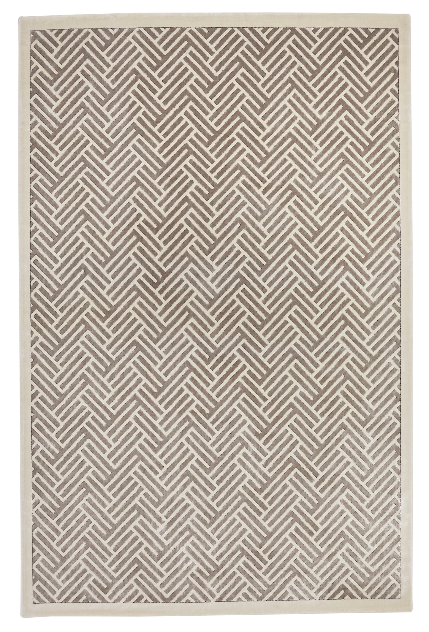 aRmanica  LUGANO GREY IVORY RUG by NOURISON