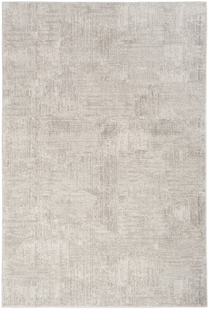 aRmanica IRRADIANT CREAM SILVER Rug by CALVIN KLEIN