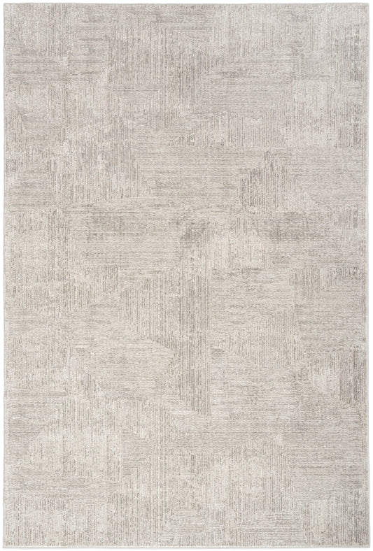 aRmanica IRRADIANT CREAM SILVER Rug by CALVIN KLEIN