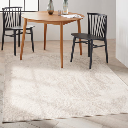 aRmanica IRRADIANT GREY IVORY Rug by CALVIN KLEIN