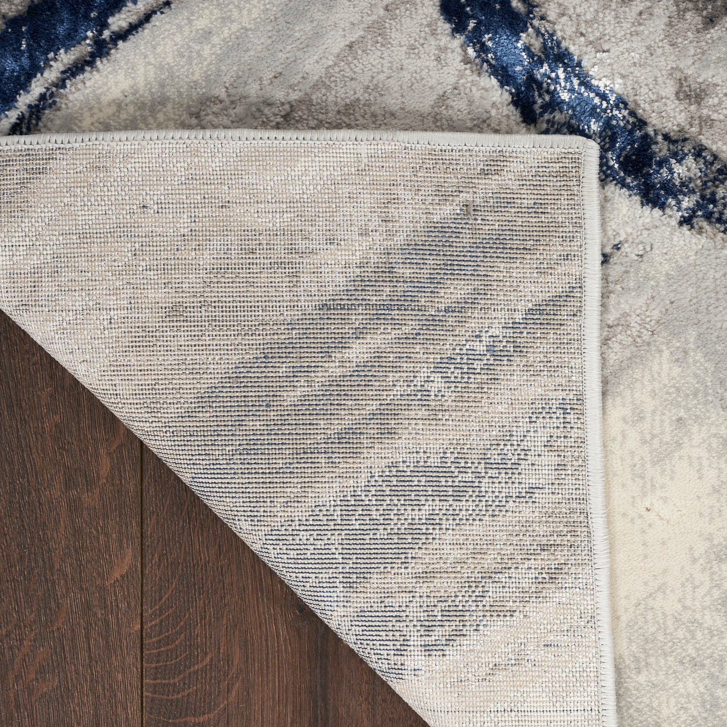 aRmanica CELESTIAL GREY NAVY RUG by NOURISON