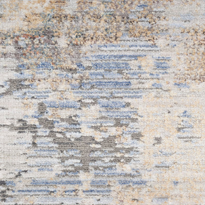 aRmanica ABSTRACT BLUE MULTI COLOUR RUG by NOURISON