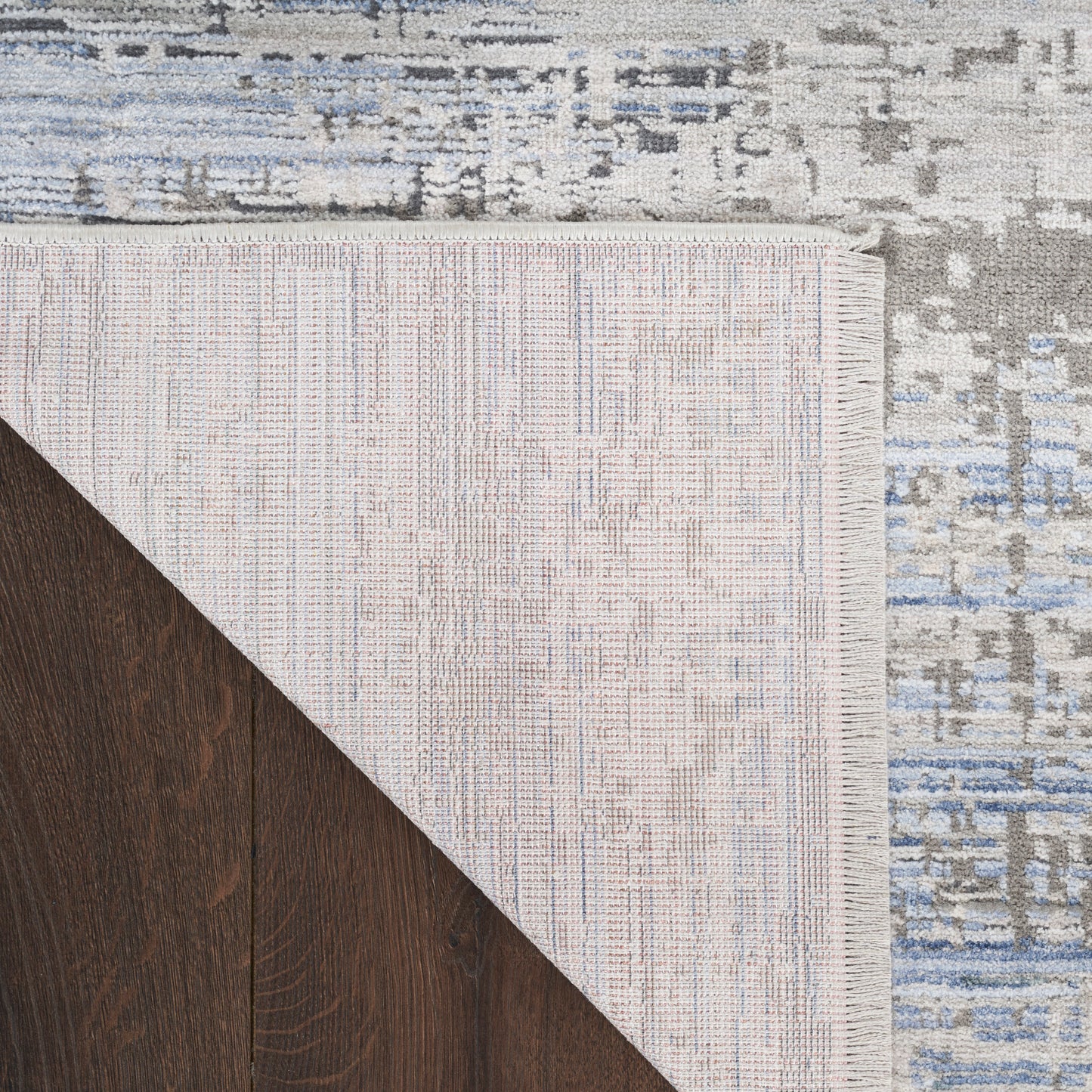 aRmanica ABSTRACT BLUE GREY RUG by NOURISON