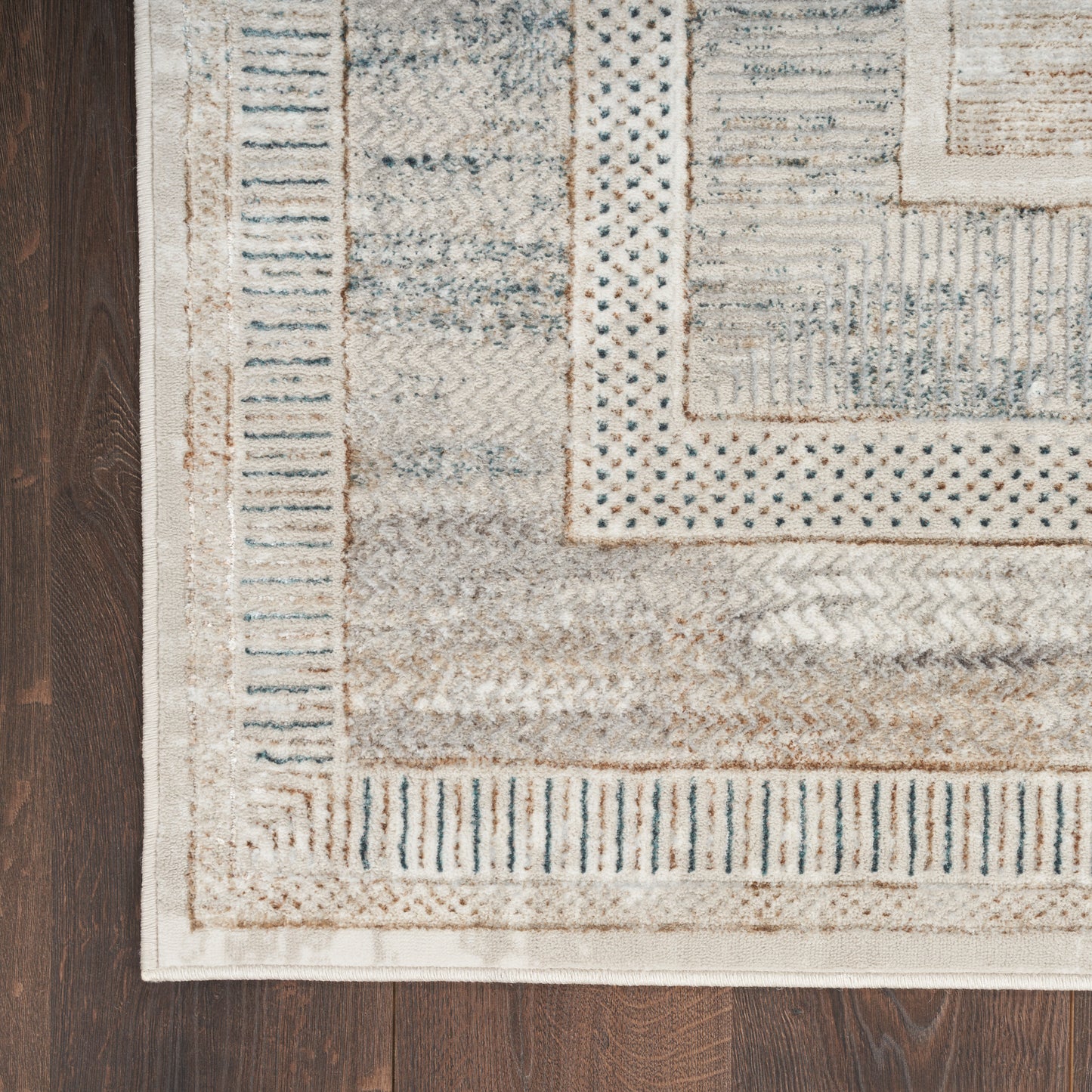 aRmanica GLITZ IVORY MULTI COLOUR RUG by NOURISON