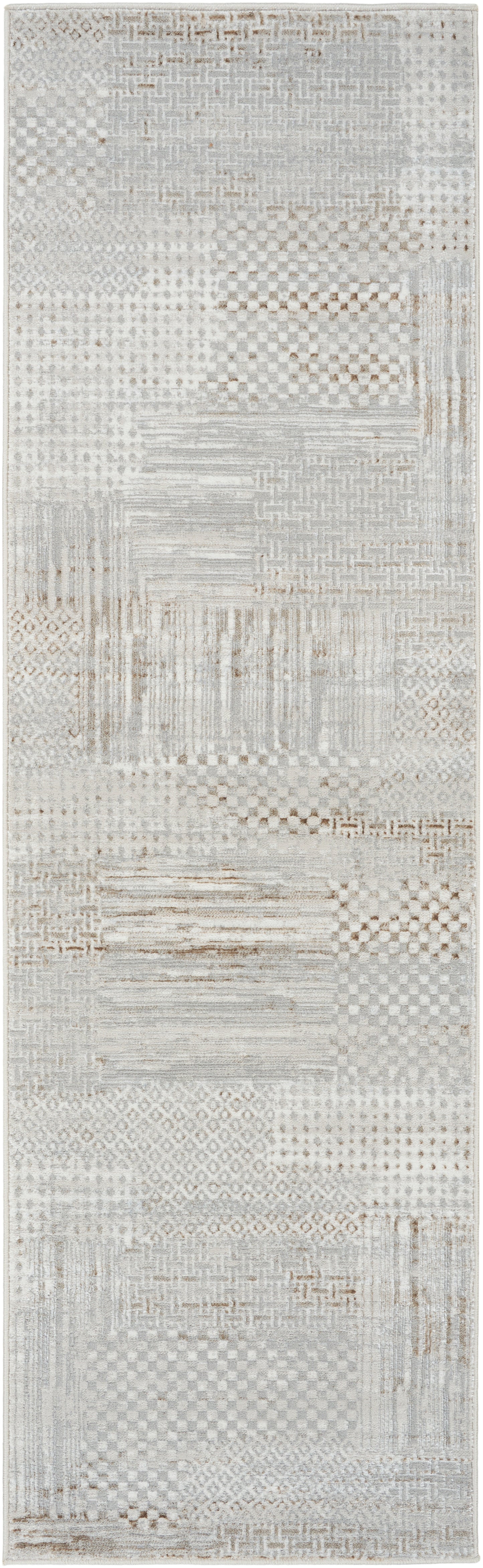 aRmanica GLITZ SILVER GREY RUG by NOURISON