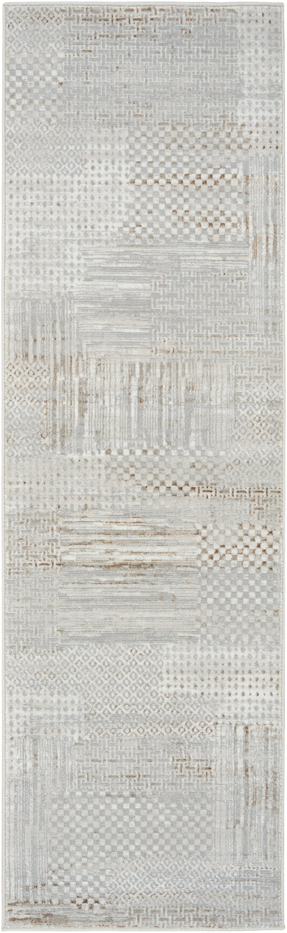 aRmanica GLITZ SILVER GREY RUG by NOURISON