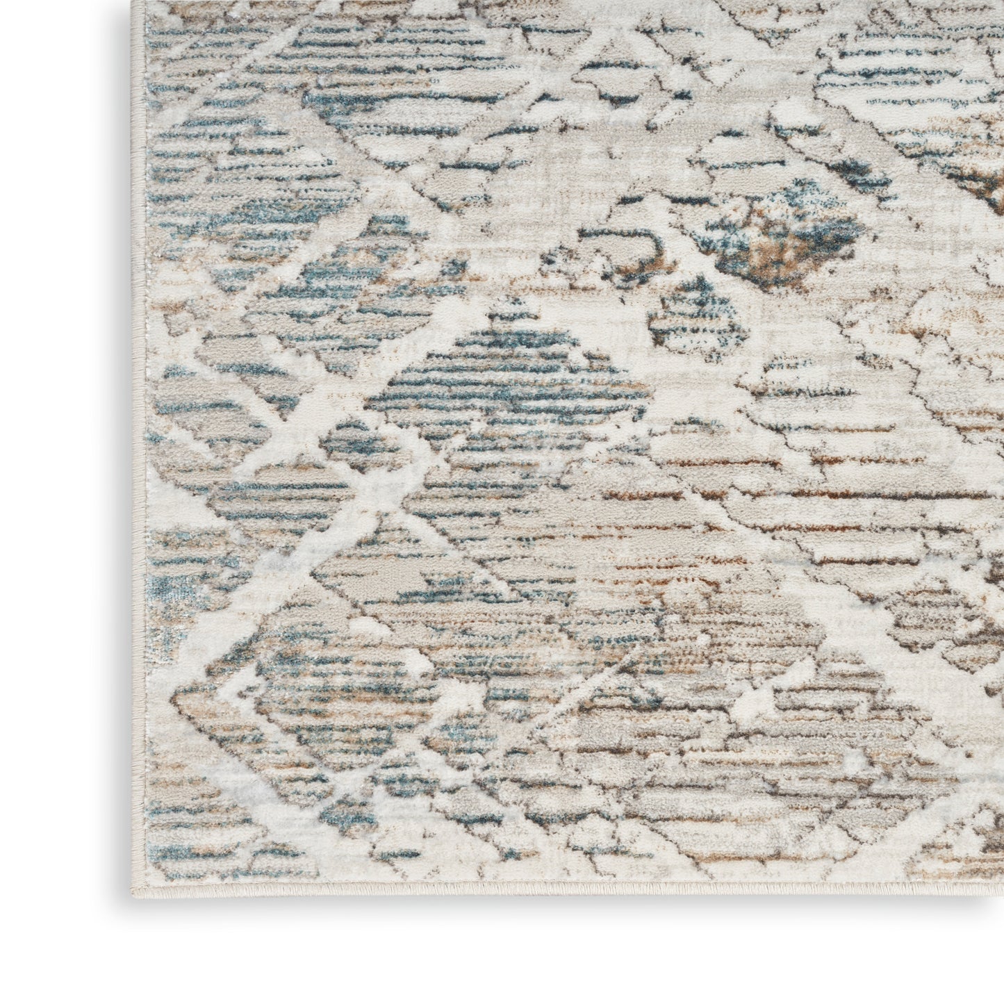 aRmanica GLITZ GREY MULTI COLOUR RUG by NOURISON