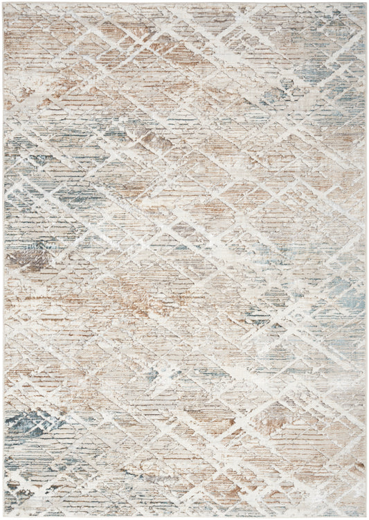 aRmanica GLITZ GREY MULTI COLOUR RUG by NOURISON