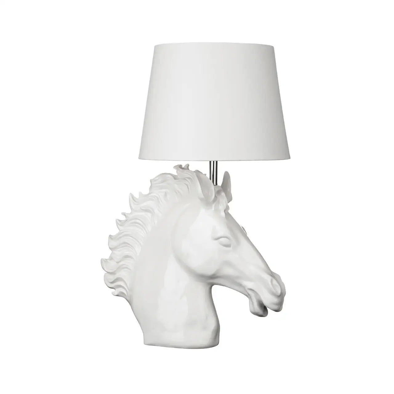 aRmanica CABALA WHITE POLYRESIN TABLE LAMP