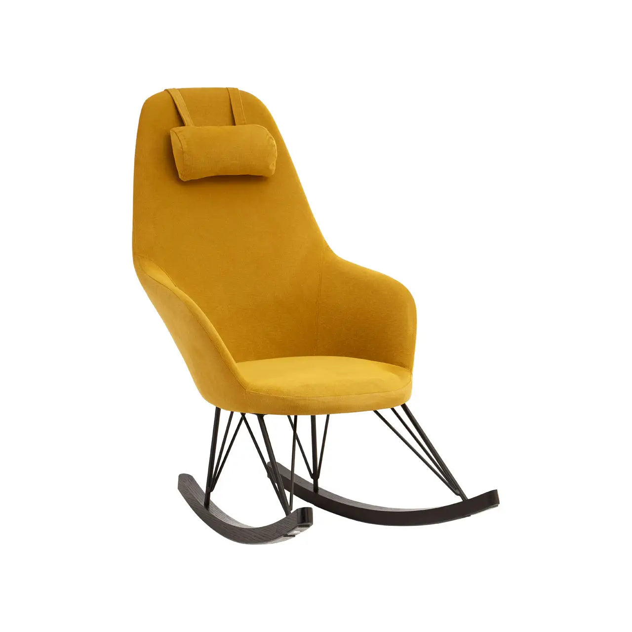 aRmanica AURA YELLOW ROCKING CHAIR