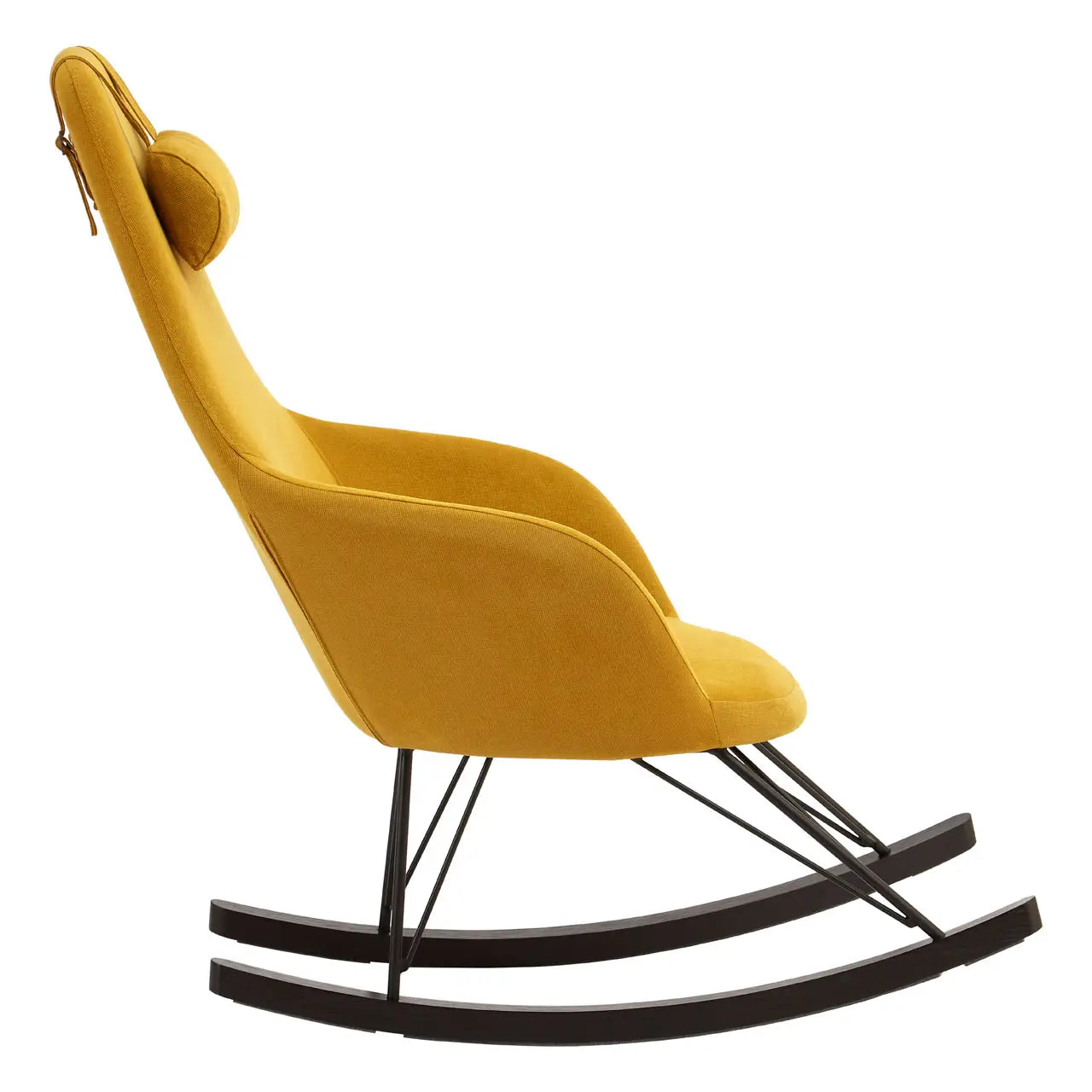 aRmanica AURA YELLOW ROCKING CHAIR