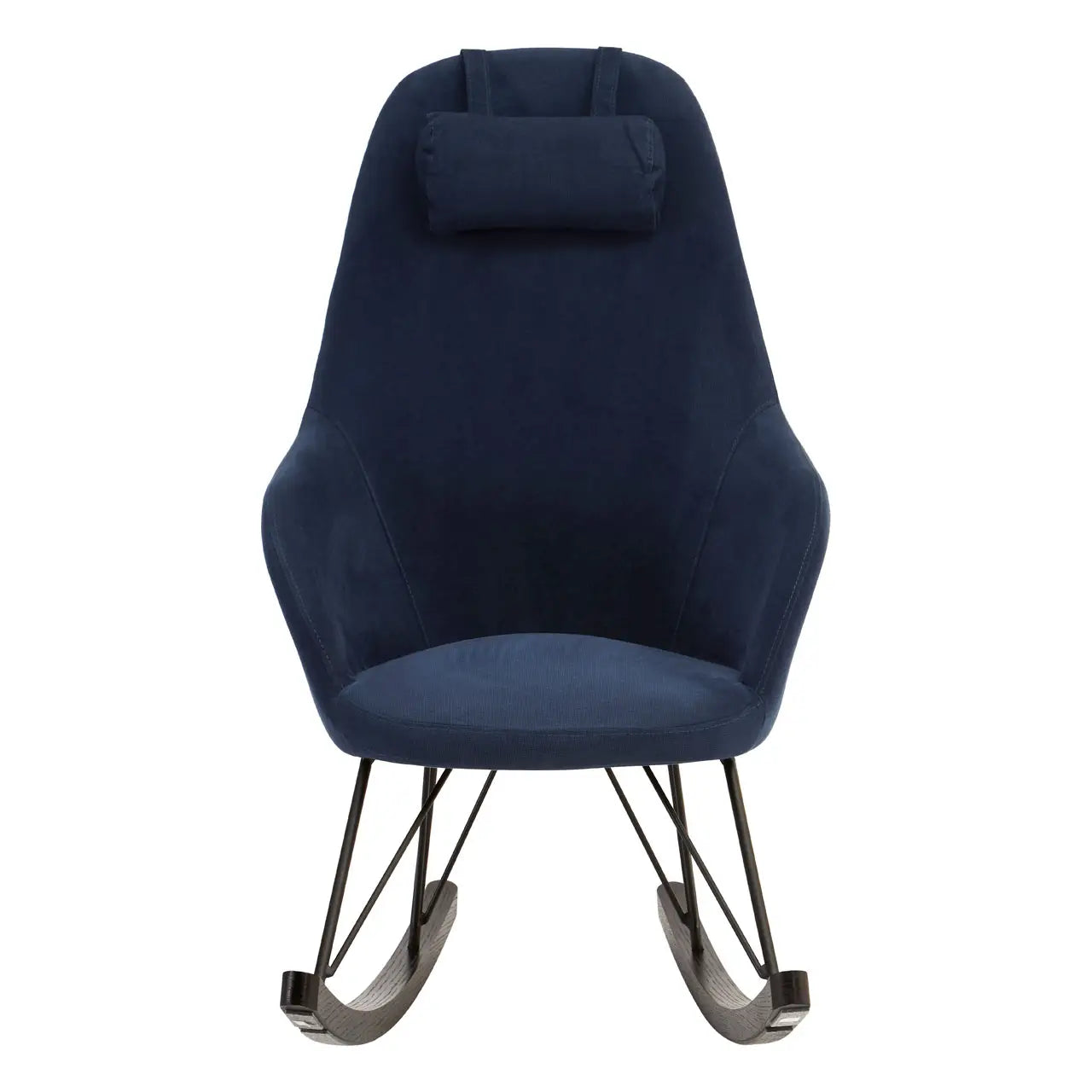 aRmanica AURA BLUE FABRIC ROCKING CHAIR