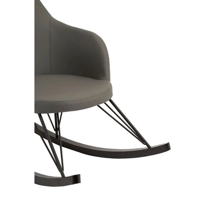 aRmanica AURA DARK GREY ROCKING CHAIR