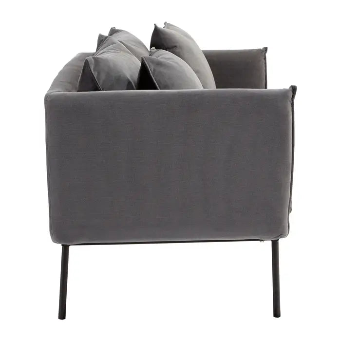 aRmanica Aura TWO SEATER GREY SOFA