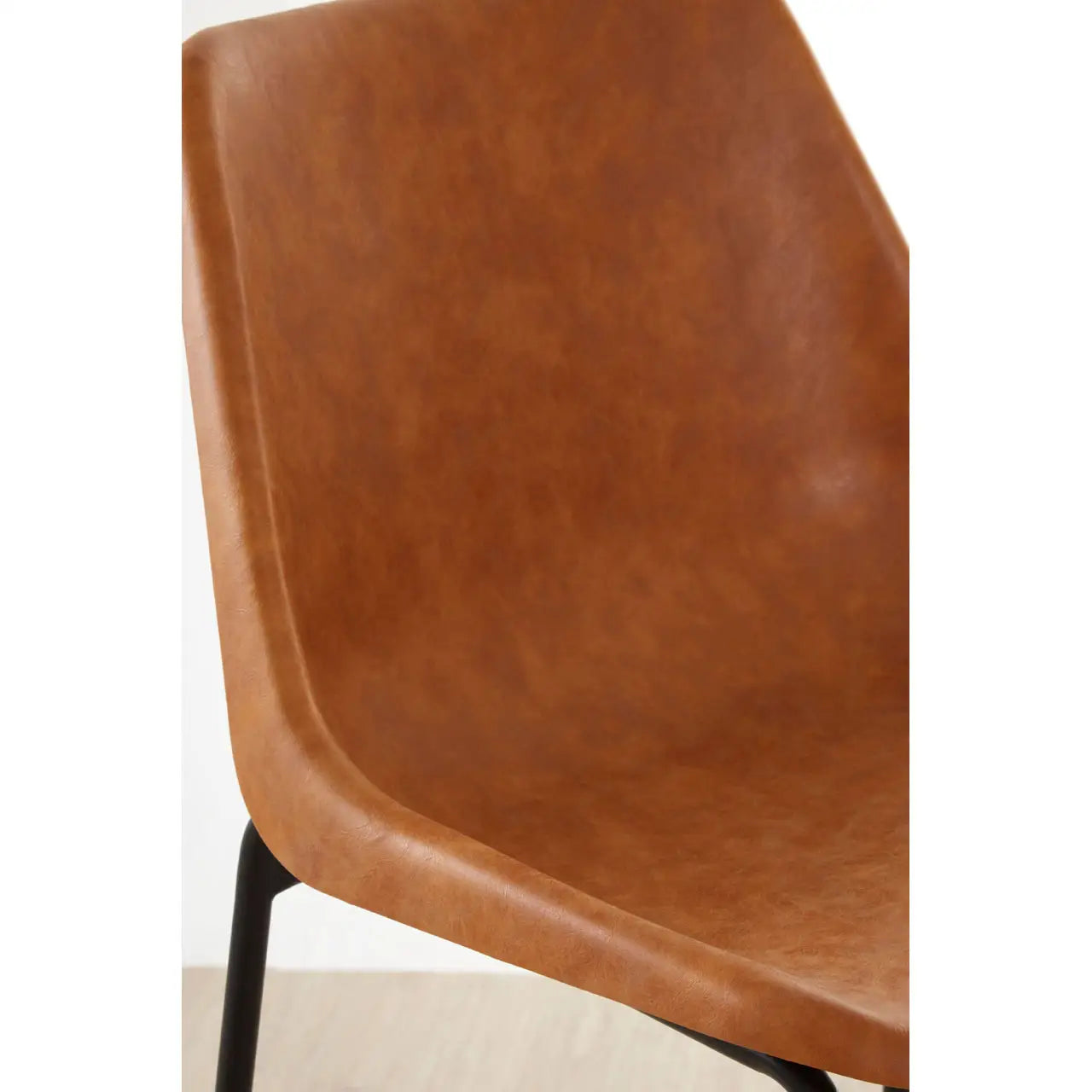 aRmanica GARMON CAMEL BAR STOOL WITH BLACK LEGS