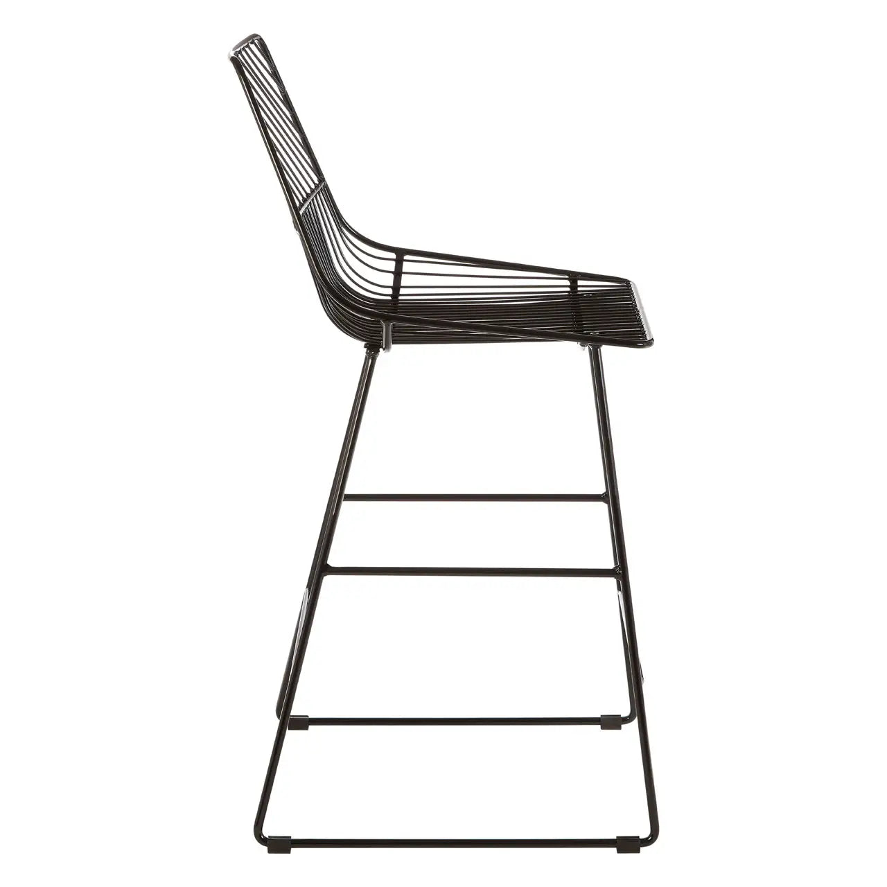 aRmanica MANHATAN BLACK METAL WIRE TAPERED WIRE CHAIR