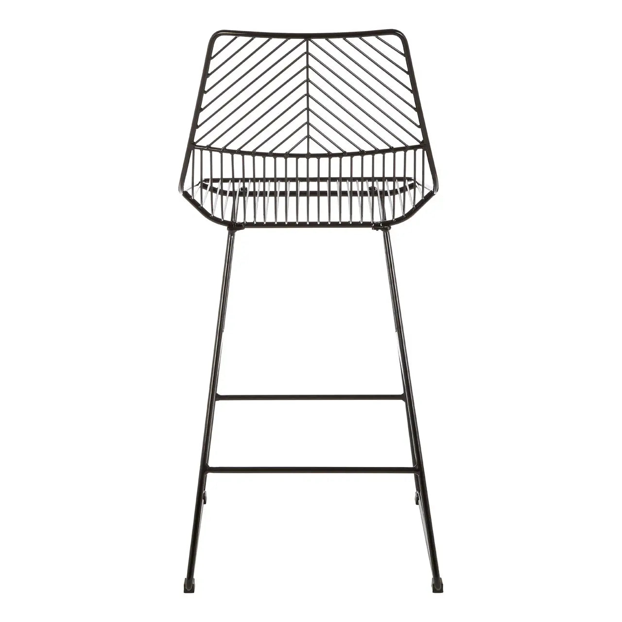 aRmanica MANHATAN BLACK METAL WIRE TAPERED WIRE CHAIR