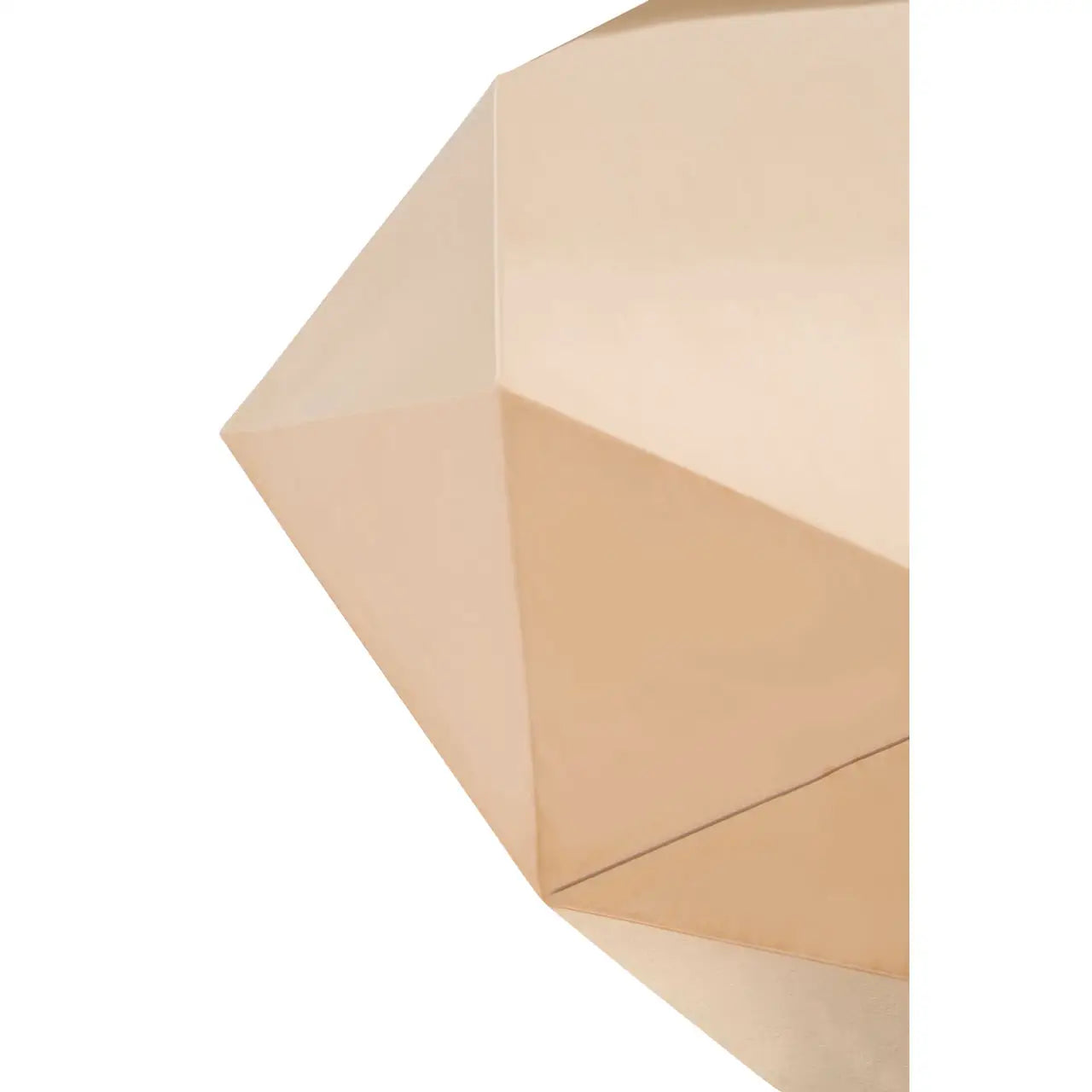 aRmanica ALLUR DIAMOND CUT COFFEE TABLE IN ROSE GOLD