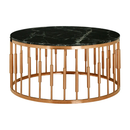 aRmanica  Marble Top Round Coffee Table