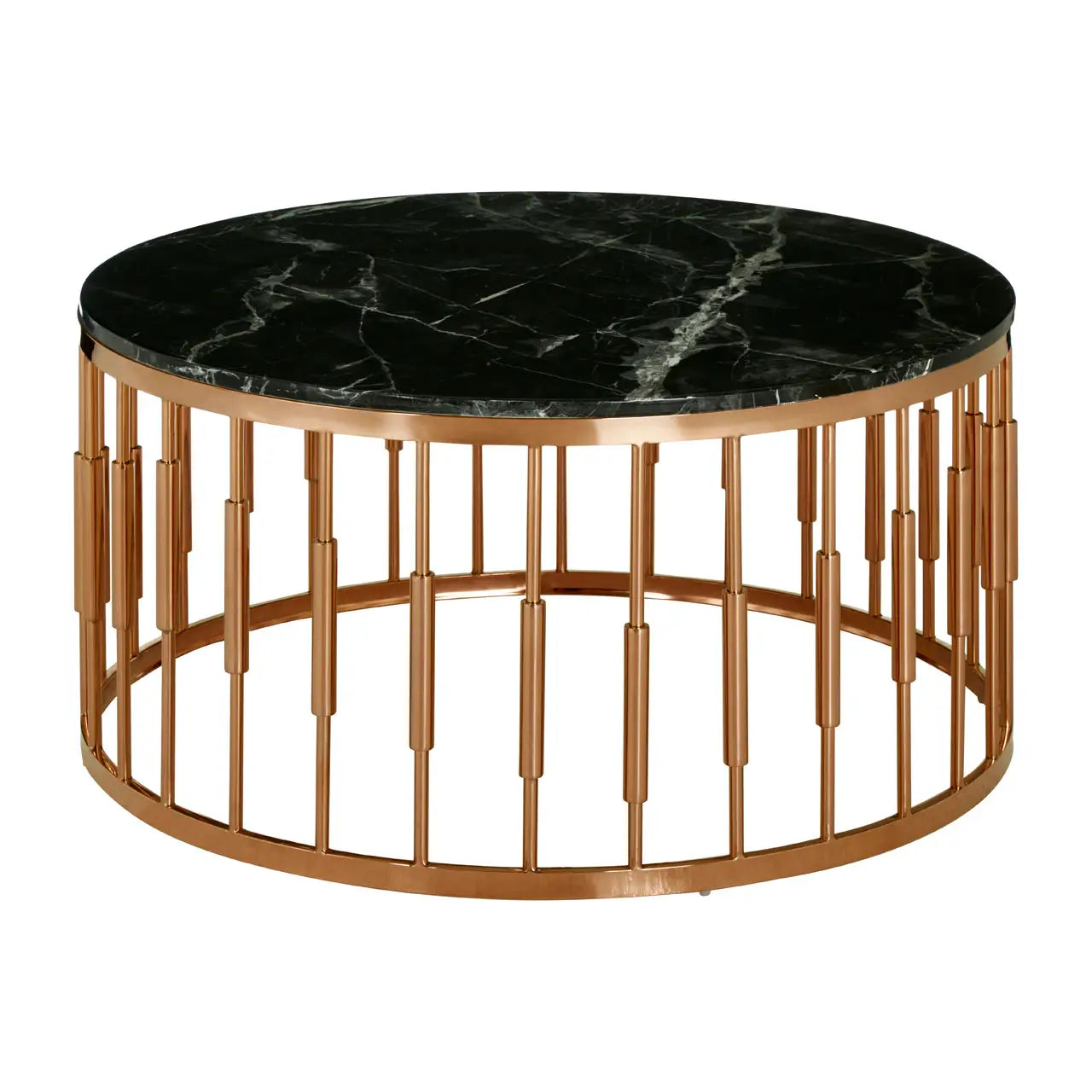 aRmanica  Marble Top Round Coffee Table