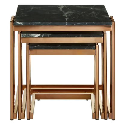 aRmanica Alves Set Of 3 Square Nesting Tables