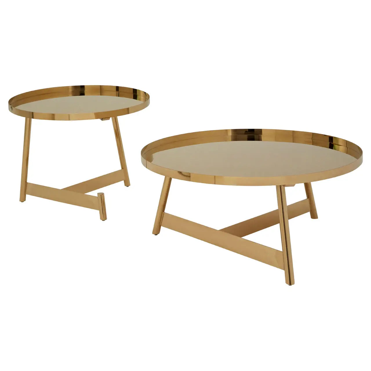 aRmanica ALVAR SET OF 2 ROUND TABLES