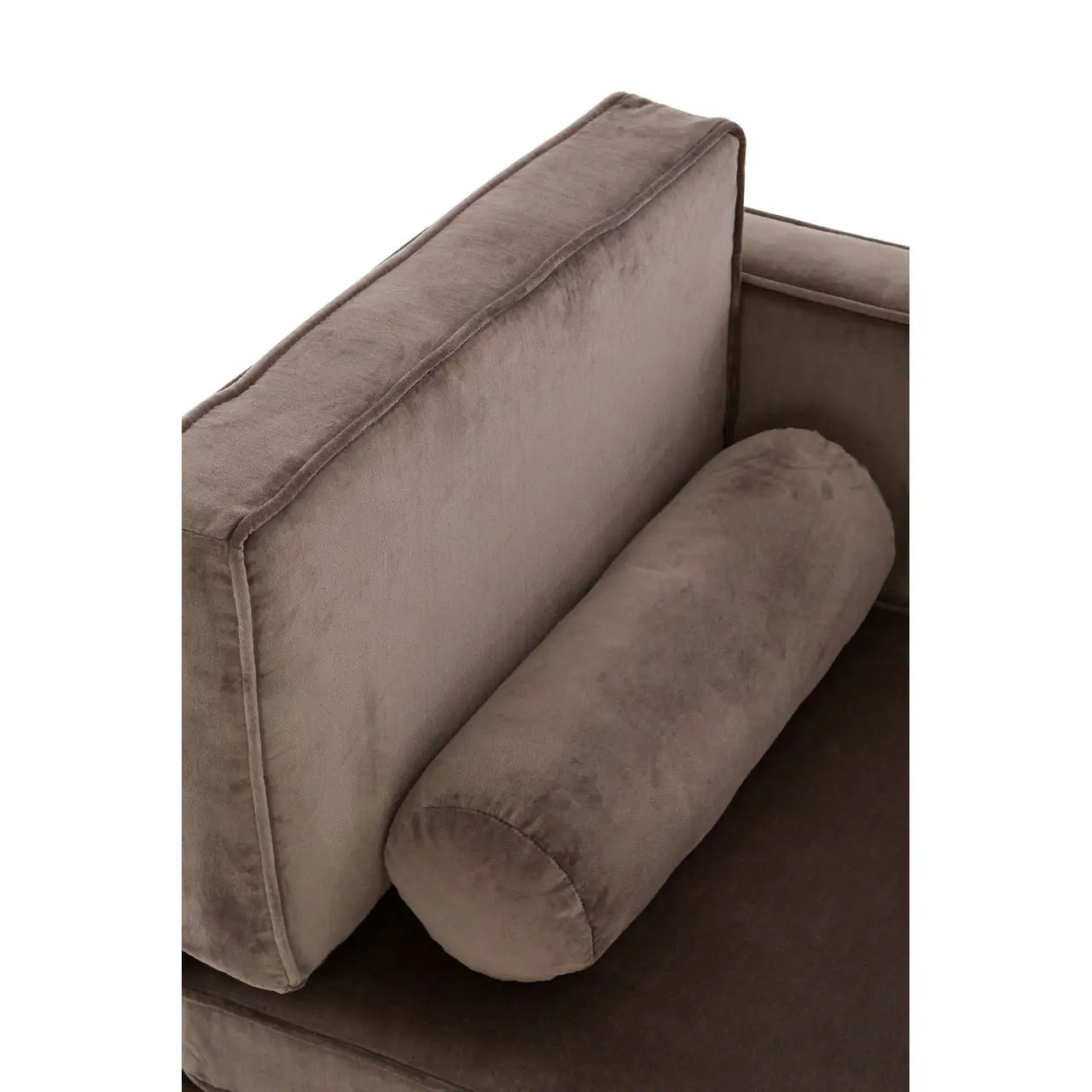 aRmanica LIOR GREY VELVET / LEFT ARM CHAISE LONGUE