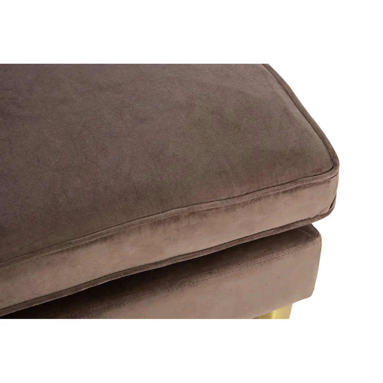 aRmanica LIOR GREY VELVET / LEFT ARM CHAISE LONGUE