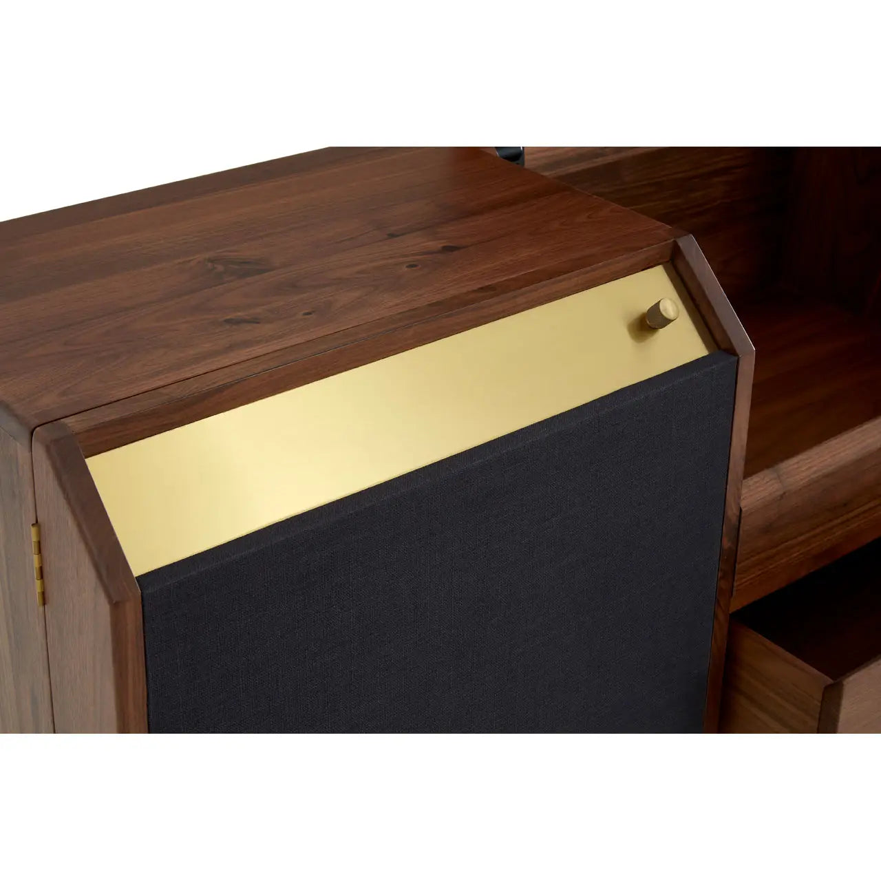 aRmanica KENSA WALNUT WOOD / BRASS SIDEBOARD