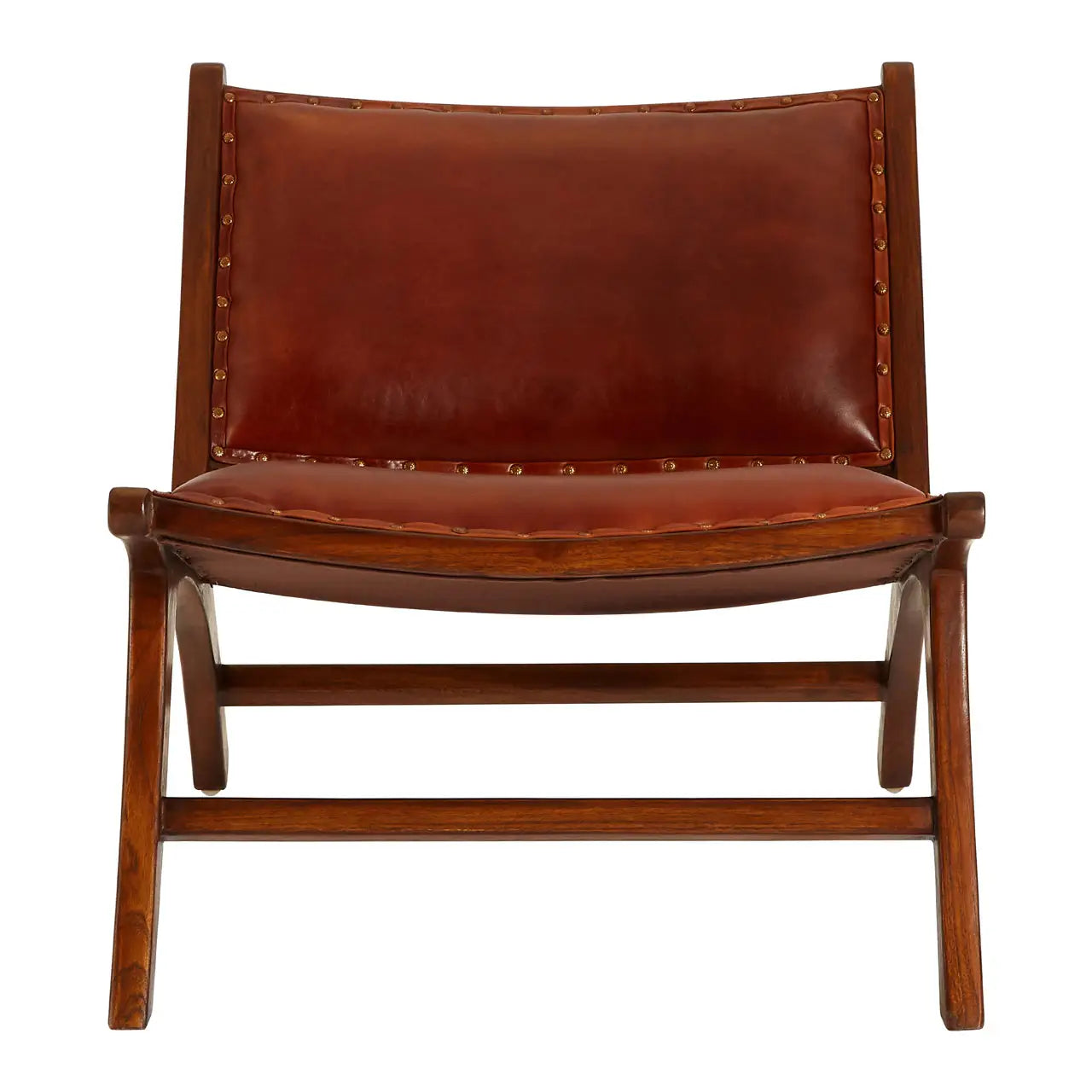 aRmanica ICNA COW LEATHER LOUNGE CHAIR