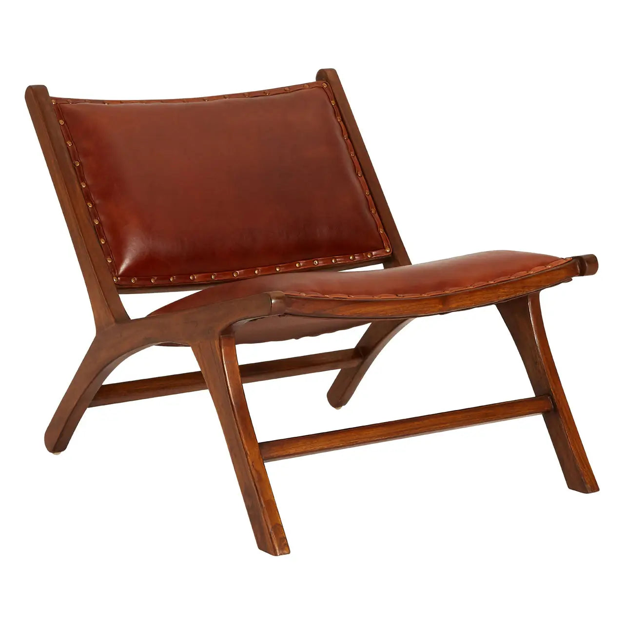 aRmanica ICNA COW LEATHER LOUNGE CHAIR